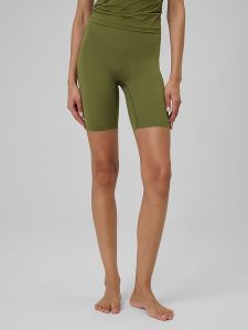 4F Szorty sportowe w kolorze khaki rozmiar: M. Brązowe spodenki sportowe 4f, m, bez wzorów, z materiału, outdoorowe. Za 77,95 zł.