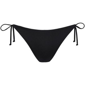 Figi do kostiumów kąpielowych dla kobiet Barts Solid Tanga. Czarne bikini Barts, bez wzorów. Za 162,50 zł.