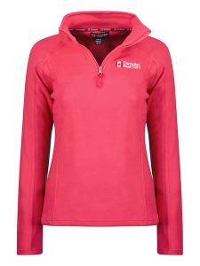 Canadian Peak Bluza polarowa "Tugeak" w kolorze różowym rozmiar: XXL. Różowe bluzy Canadian Peak, xxl, bez wzorów, z materiału, bez kaptura. Za 70,24 zł.