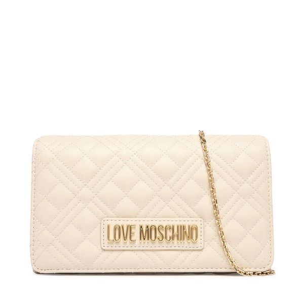 Torebka LOVE MOSCHINO. Białe torebki klasyczne LOVE MOSCHINO, bez wzorów, bez dodatków. Za 363,99 zł.