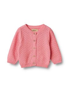 Wheat Kardigan "Magnella" w kolorze różowym rozmiar: 86. Różowe kardigany Wheat, z bawełny. Za 104,64 zł.