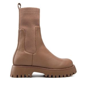 Trapery Call It Spring. Brązowe buty zimowe Call it Spring, bez obcasa, bez zapięcia. Za 419,99 zł.