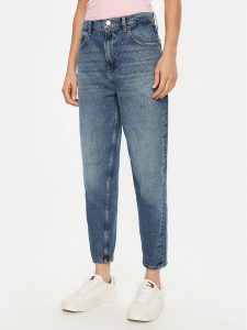 Tommy Jeans Jeansy DW0DW20216 Niebieski Slim Fit. Niebieskie jeansy Tommy Jeans, bez wzorów, z bawełny. Za 329,99 zł.
