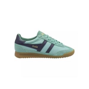 Chaussures Femme Gola CLB623 Vert Vert Gola. Zielone buty sportowe Gola, bez wzorów, bez zapięcia. Za 425,50 zł.