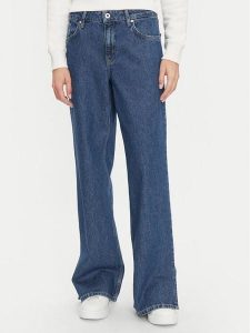 Karl Lagerfeld Jeans Jeansy 246J1118 Granatowy Relaxed Fit. Niebieskie jeansy Karl Lagerfeld Jeans, bez wzorów, z bawełny. Za 299,99 zł.