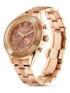 Swarovski Chronograf w kolorze złotym rozmiar: onesize. Żółte, analogowe zegarki Swarovski. Za 861,99 zł.