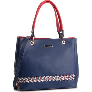 Torebka MONNARI - BAG2560-013 Navy With Red. Torebki klasyczne marki Monnari. W wyprzedaży za 199,00 zł.