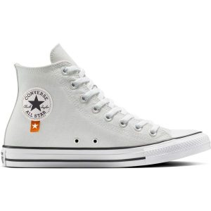 Sneakers Converse Chuck Taylor All Star. Szare trampki Converse, bez wzorów, bez zapięcia. Za 390,00 zł.