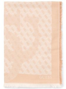 GUESS Damski tkany szalik Kobiety brązowy wzorzysty, ONE SIZE. Brązowe szaliki Guess, z aplikacjami, z tkaniny. Za 229,95 zł.