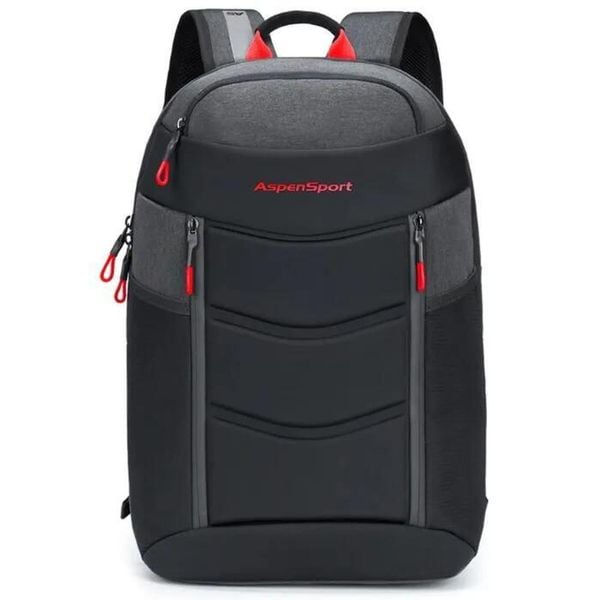 Plecak Aspensport Osika Plecak 22 L Ciemnoszaro-czerwony szary. Czarne plecaki ZSPORT. Za 106,19 zł.