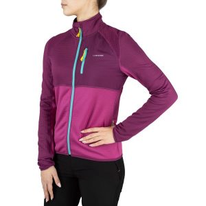 Bluza sportowa damska Viking Midland Lady. Czarne bluzy Viking, s, bez wzorów, bez kaptura. Za 177,26 zł.