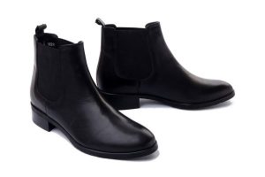 BIOECO BY ARKA 7828 0308 czarny, botki damskie. Czarne botki Bioeco by Arka, na zimę, bez wzorów, ze skóry, bez obcasa, na obcasie, bez zapięcia. Za 419,90 zł.