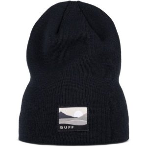 Czapka BUFF KNITTED BEANIE LILON LONG. Zielone czapki Buff, bez wzorów, sportowe. Za 106,32 zł.