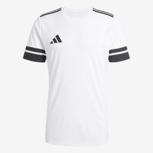 Koszulka treningowa piłkarska ADIDAS Squadra 25. Bluzki ADIDAS, m, bez wzorów, prążkowane, sportowe, bez kołnierzyka, bez ramiączek. Za 89,99 zł.