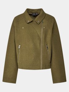 Vero Moda Curve Kurtka z imitacji skóry 10299830 Brązowy Regular Fit. Brązowe kurtki Vero Moda Curve, bez wzorów, ze skóry, bez kaptura. Za 169,99 zł.