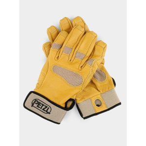 Rękawice do asekuracji Petzl Cordex Plus. Żółte rękawiczki PETZL, bez wzorów. Za 223,99 zł.