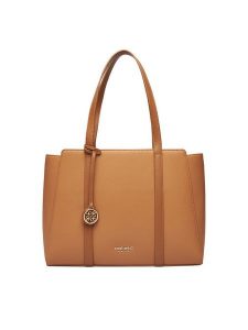 Nine West Torebka C-MARYLAND-LDA8570 Brązowy. Brązowe torebki klasyczne Nine West, bez wzorów, z materiału, bez dodatków. Za 249,99 zł.