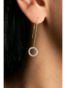Lodie Silver Srebrne kolczyki z cyrkoniami rozmiar: onesize. Szare kolczyki Lodie Silver, z cyrkonią, srebrne. Za 66,45 zł.