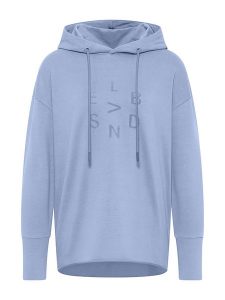 ELBSAND Bluza "Alster" w kolorze błękitnym rozmiar: S. Niebieskie bluzy ELBSAND, s, bez wzorów, z kapturem. Za 166,88 zł.