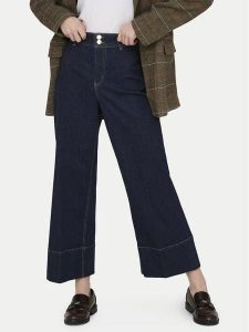 ONLY Jeansy Onlmadison 15370485 Niebieski Wide Leg. Niebieskie jeansy ONLY, bez wzorów, z bawełny. Za 169,99 zł.