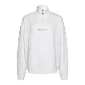Bluza damska Ellesse Polar Catic 1/2 Zip Track. Białe bluzy Ellesse, xs, bez wzorów, z polaru, bez kaptura. Za 149,99 zł.