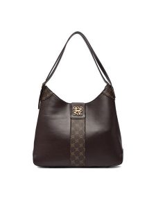 Nine West Torebka ETHERAL BEAUTY-JH7308 Brązowy. Brązowe torebki klasyczne Nine West, bez wzorów, ze skóry, bez dodatków. Za 349,99 zł.