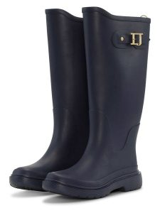 Ilse Jacobsen Kalosze w kolorze granatowym rozmiar: 40. Niebieskie kalosze Ilse Jacobsen, bez wzorów, z materiału. Za 210,81 zł.