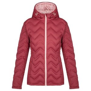 Kurtka zimowa Itira damska - wodoodporna, ocieplana. Fioletowe kurtki sportowe ZONE PERFECT, na zimę, bez wzorów, bez kaptura, narciarskie. Za 270,99 zł.