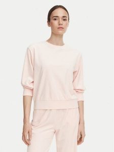 Guess Bluza O6BQ02 K5062 Różowy jasny Regular Fit. Czerwone bluzy Guess, m, z aplikacjami, z syntetyku, bez kaptura. Za 264,99 zł.