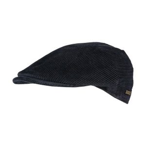 Kapelusz HORKA Corduroy. Niebieskie kapelusze HORKA, bez wzorów, z bawełny, eleganckie. Za 250,00 zł.