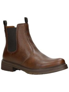 Wojas Skórzane sztyblety w kolorze brązowym rozmiar: 41. Brązowe botki Wojas, bez wzorów, z wełny, bez obcasa, bez zapięcia. Za 291,51 zł.