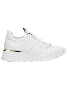 Wojas Skórzane sneakersy w kolorze białym rozmiar: 38. Białe trampki Wojas, bez wzorów, ze skóry, bez zapięcia. Za 331,75 zł.