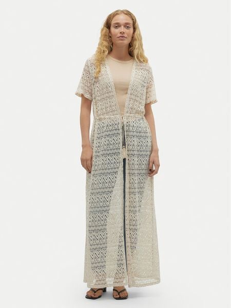 Vero Moda Kardigan Maya 10304466 Beżowy Regular Fit. Brązowe kardigany Vero Moda, z syntetyku. Za 98,99 zł.
