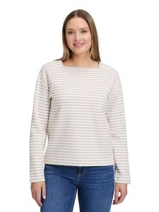 BETTY & CO Bluza w kolorze biało-beżowym rozmiar: 44. Białe bluzy Betty & Co, bez wzorów, bez kaptura. Za 109,95 zł.