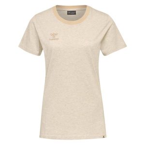 Koszulka damska Hummel Lmove. Białe bluzki Hummel, xs, bez wzorów, z dżerseju, sportowe, bez kołnierzyka, bez ramiączek. Za 125,00 zł.