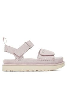 Ugg Sandały W Goldenstar 1136783 Fioletowy. Fioletowe sandały Ugg, bez wzorów, ze skóry, bez obcasa, na płaskiej podeszwie, bez zapięcia. Za 599,99 zł.