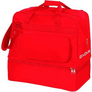 Givova Revolution Big - Torba sportowa z przegrodą na buty. Czerwone torby podróżne i sportowe Givova, bez wzorów. Za 179,99 zł.