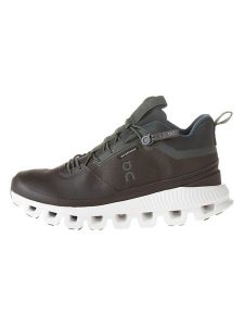 ON RUNNING Buty turystyczne "Cloud Hi Waterproof 1" w kolorze czarnym rozmiar: 38. Brązowe buty trekkingowe On Running, bez zapięcia. Za 571,03 zł.