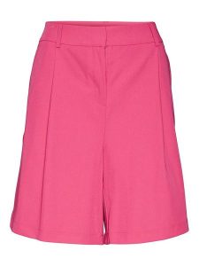 Vero Moda Szorty "Zelda" w kolorze różowym rozmiar: 34. Różowe szorty Vero Moda, bez wzorów, z podwyższonym stanem. Za 28,51 zł.