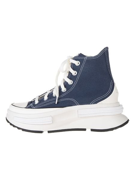 Converse Sneakersy "Run Star Legacy Hi CX" w kolorze granatowym rozmiar: 46,5. Niebieskie trampki Converse, bez wzorów, za kostkę, bez zapięcia. Za 170,07 zł.
