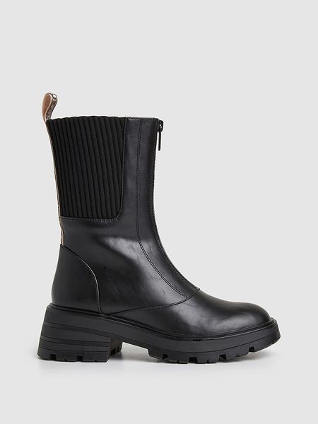 Pepe Jeans FOOTWEAR Sztyblety "Soda Mask" w kolorze czarnym rozmiar: 39. Czarne buty sportowe Pepe Jeans FOOTWEAR, bez wzorów, z jeansu, bez zapięcia. Za 309,95 zł.