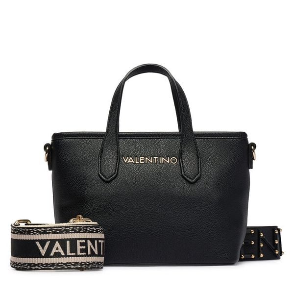 Torebka Valentino. Czarne torebki klasyczne Valentino, bez wzorów, bez dodatków. Za 549,99 zł.