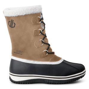 Damskie buty turystyczne śniegowce Northstar. Czarne buty trekkingowe Dare 2b, bez zapięcia. W wyprzedaży za 308,80 zł.