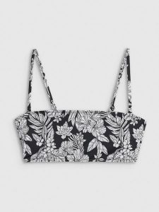 4F Góra od bikini damska - czarna S. Czarne bikini 4f, bez wzorów, z materiału. Za 69,99 zł.