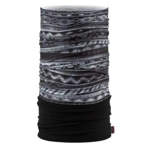 Komin na szyję - Bandana BUFF Polar Alsien. Brązowe szaliki Buff, na zimę, bez wzorów, z polaru. Za 101,99 zł.
