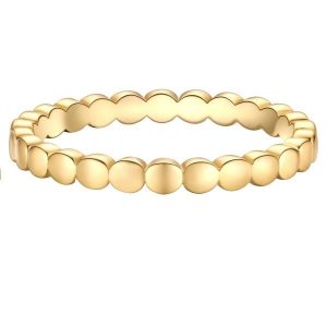 Glanzstücke München Pierscionek z Srebra Sterling w zlocie zóltym Pierścionki 1 ct Damski. Żółte pierścionki Glanzstücke München, pozłacane. Za 209,99 zł.