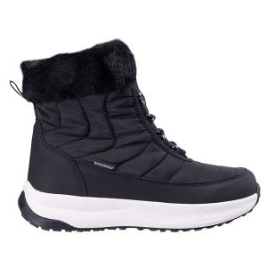 Buty zimowe damskie Iguana Irine W - czarne, Rozmiar buta 40. Czarne buty sportowe IGUANA, na zimę, bez wzorów, z futra, bez zapięcia, trekkingowe. Za 219,99 zł.