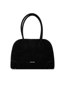 GINO ROSSI Torebka EO-LA224-19138 Czarny. Czarne torebki klasyczne Gino Rossi, bez wzorów, ze skóry, bez dodatków. Za 479,99 zł.