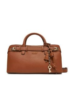 Guess Torebka Gregoria HWBG85 46060 Brązowy. Brązowe torebki klasyczne Guess, z aplikacjami, ze skóry, bez dodatków. Za 539,99 zł.