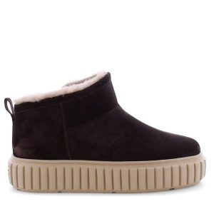 Śniegowce Kennel & Schmenger. Brązowe buty zimowe Kennel + Schmenger, bez obcasa, bez zapięcia. Za 939,99 zł.